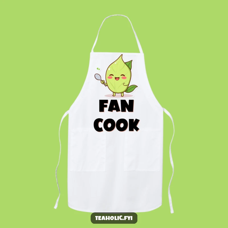 Funny Tea Leaf Fanning Spoon Apron: Kitchen Cool, Hilarious Gift
