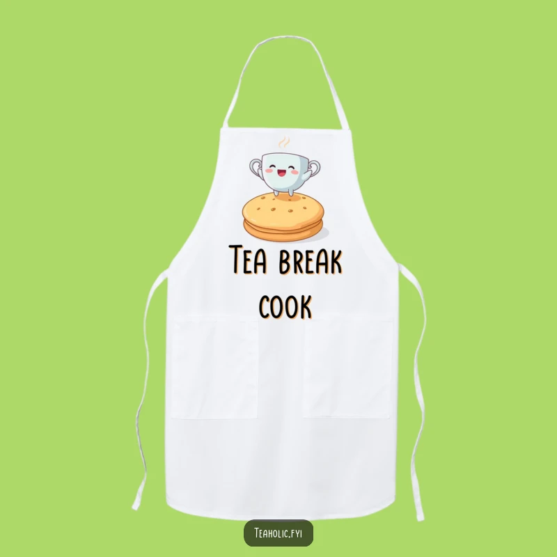 Funny Tea Jump Apron: Hilarious Kitchen Wear for Joyful Tea Time Moments