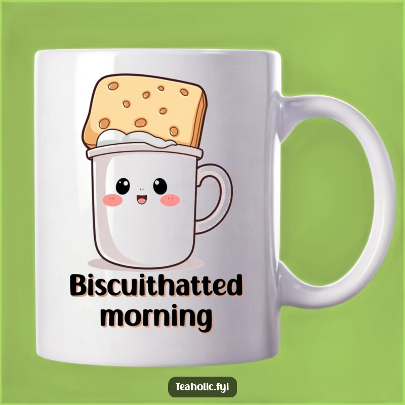 Funny Mug Biscuit Hat Mug - The Ultimate Quirky & Humorous Gift!