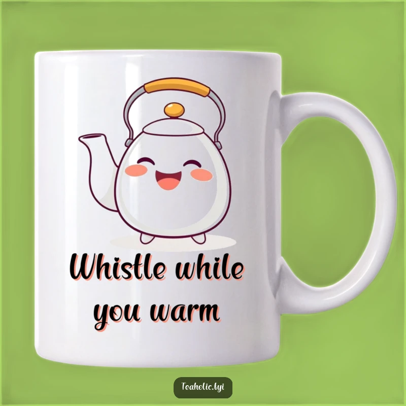 Funny Tea Kettle Whistle Mug: A Cheerful and Funny Gift for Music Lovers