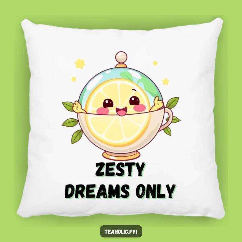 Comfy Funny Joyful Lemon Globe Pillow: Zestful Comfort Indoors