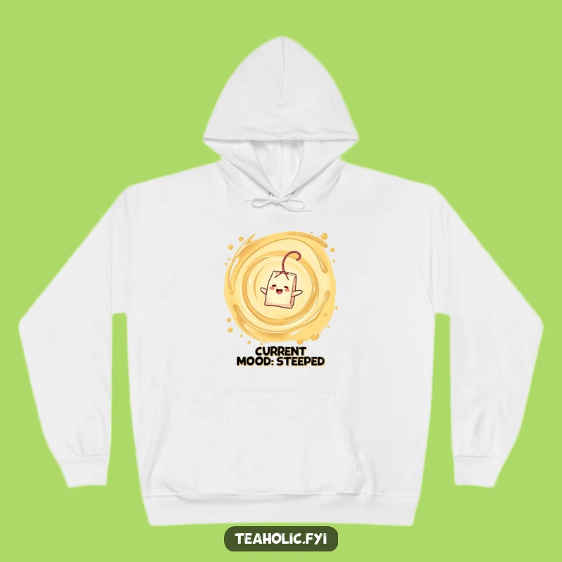 Funny Hoodie - Cozy Tea Bag Vortex Warm Gift
