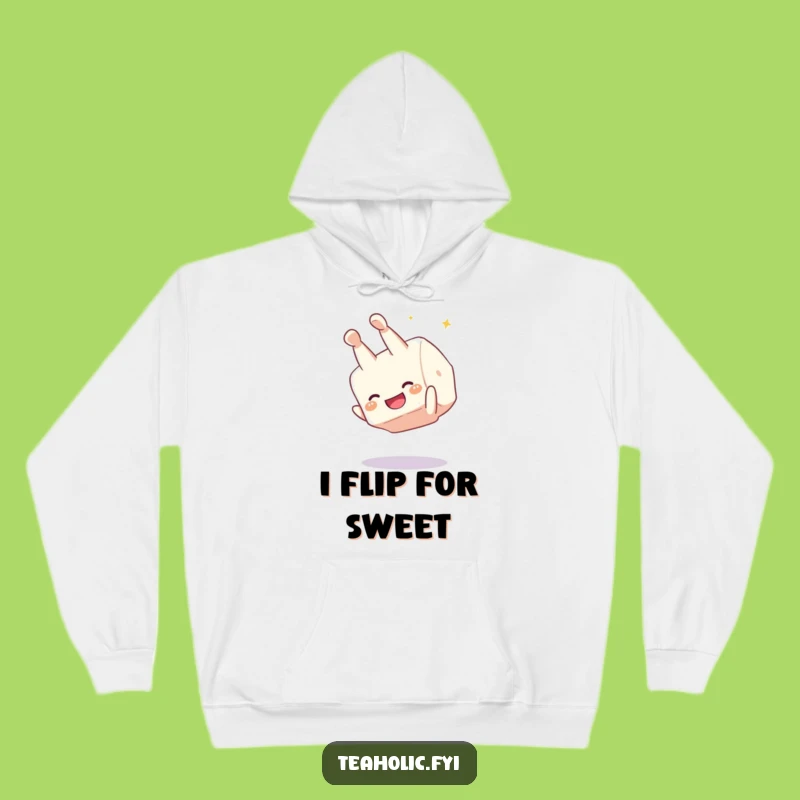 Funny Sugar Cube Somesault Hoodie - Cozy Giggling Character Sweatshirt - Best Funny Gift!