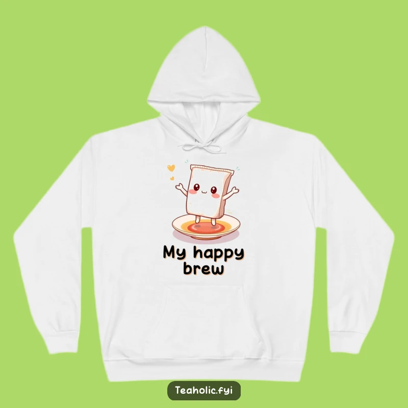 Funny Kawaii Tea Bag Dancing Hoodie: Cozy & Cute Hilarious Gift