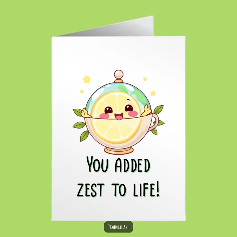 Free Printable Congrats Card: Zesty Lemon Globe, Downloadable for Zippy Success