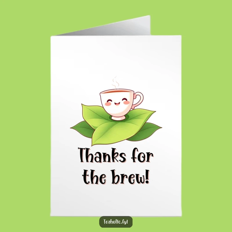 Free Printable Thank You Card: Teacup Floats, a Hilarious Downloadable Gift of Gratitude!