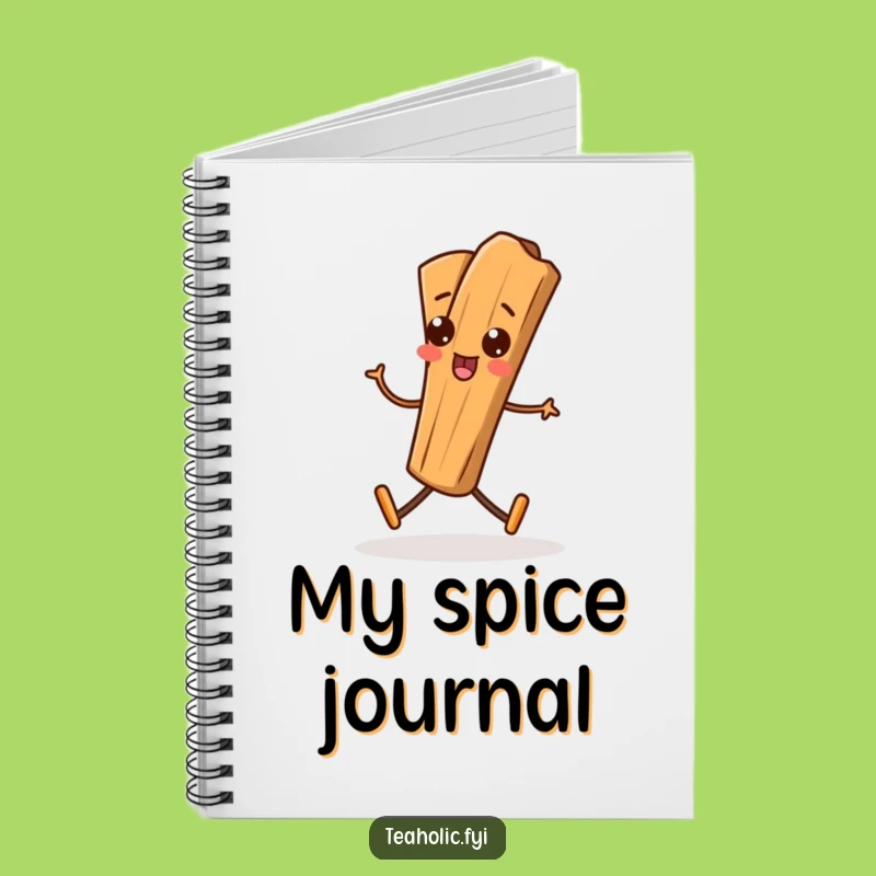 Funny Cinnamon Stick Notebook: Marching Design for Hilarious Notes and Ideas Gift