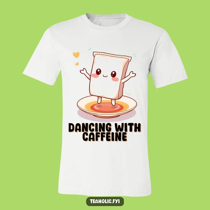 Funny Kawaii Tea Bag Dancing T-Shirt: Cute & Hilarious Apparel Gift