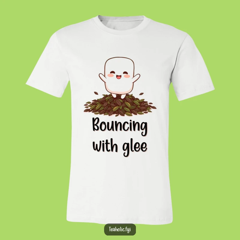 Funny Giggling Marshmallow Bounce Tee: Playful Comfort and Humor