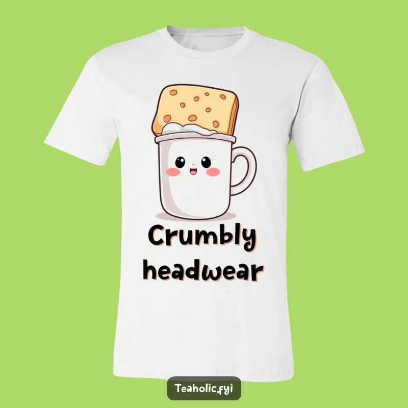Funny Mug Biscuit Hat T-Shirt - Wear Your Whimsy!