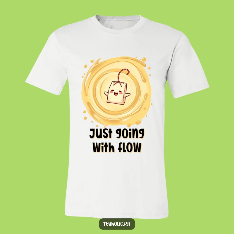 Funny Tea Bag Shirt - Vortex Delight Graphic Tee Gift